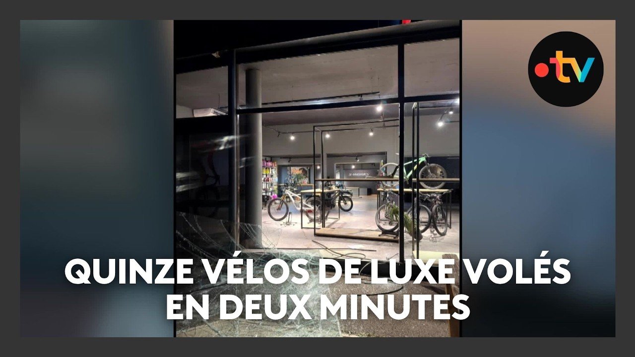 Un casse millimétré : quinze vélos de luxe volés en deux minutes, plus de 100 000 euros de préjudice