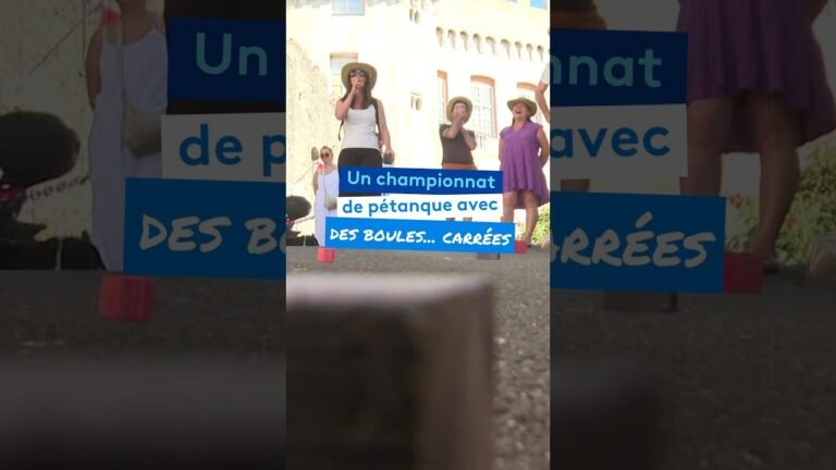 Un championnat du monde de boules… carrées