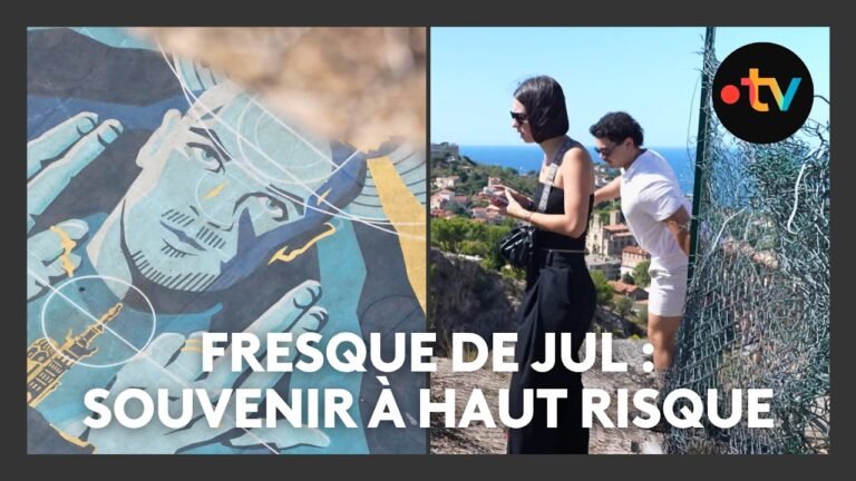 « Un faux pas et c&rsquo;est foutu » : ils risquent tout pour photographier la fresque de Jul à Marseille