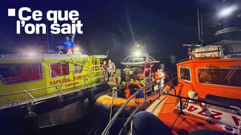 Un homme disparu, plusieurs blessés… Ce que l&rsquo;on sait de la collision entre deux bateaux dans les Alpes-Maritimes