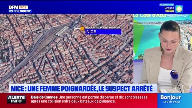 Une femme poignardée lors d&rsquo;une tentative de viol à Nice, elle échappe au pire grâce à son voisin