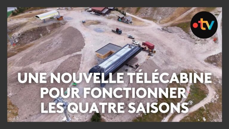 Une nouvelle télécabine pour fonctionner les quatre saisons à SuperDévoluy