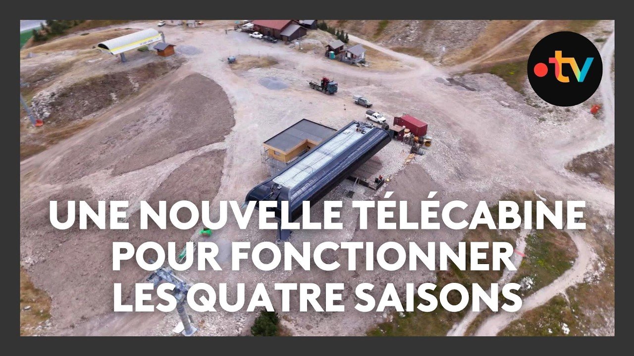 Une nouvelle télécabine pour fonctionner les quatre saisons à SuperDévoluy