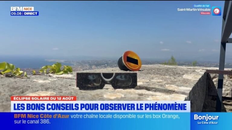 Voici les conseils pour bien observer l&rsquo;éclipse solaire du 12 août