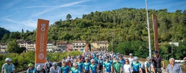 700 cyclistes réunis sur les routes des Alpes-Maritimes