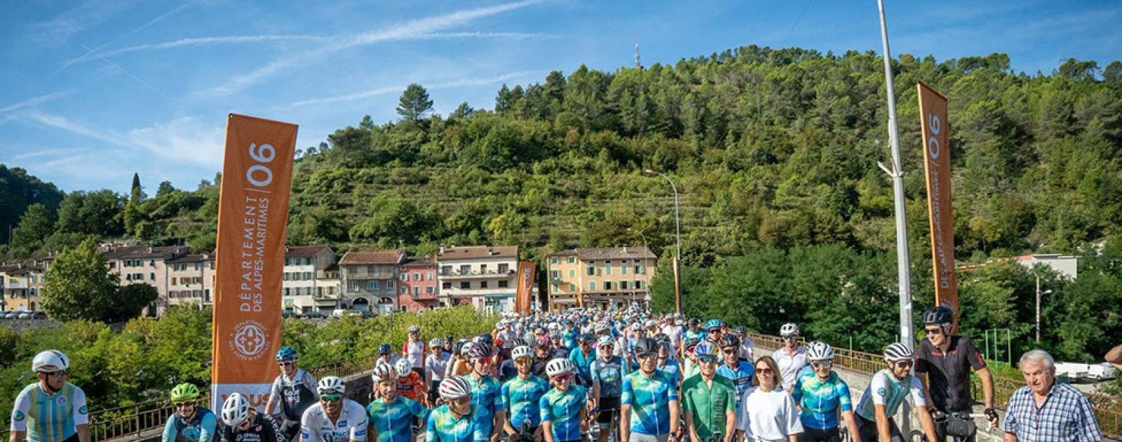 700 cyclistes réunis sur les routes des Alpes-Maritimes