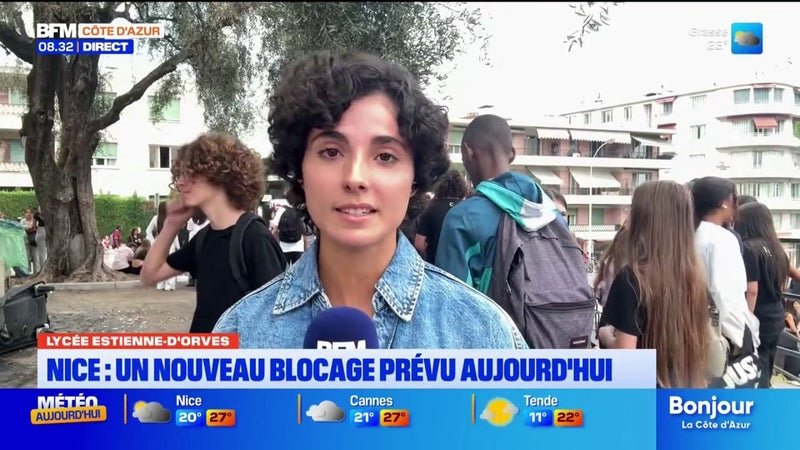 À Nice, le lycée d’Estienne-d’Orves de nouveau bloqué ce matin
