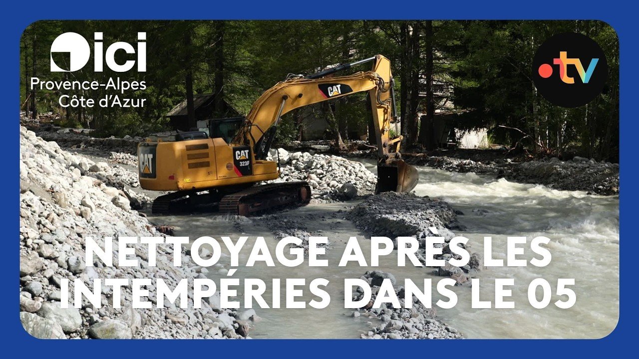 Après les intempéries qui ont touché les Hautes-Alpes, l&rsquo;heure est au nettoyage