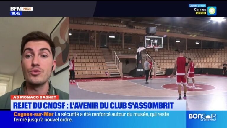 AS Monaco Basket : le CNOSF rejette le recours, l’avenir du club s’assombrit