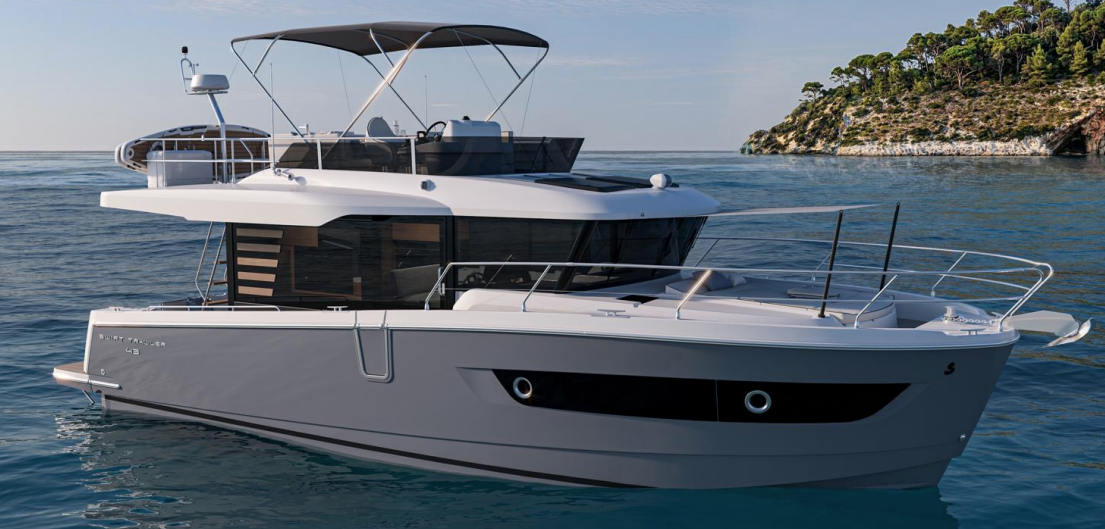 Beneteau Swift Trawler 43 : le nouveau bateau de voyage fera ses débuts à Cannes