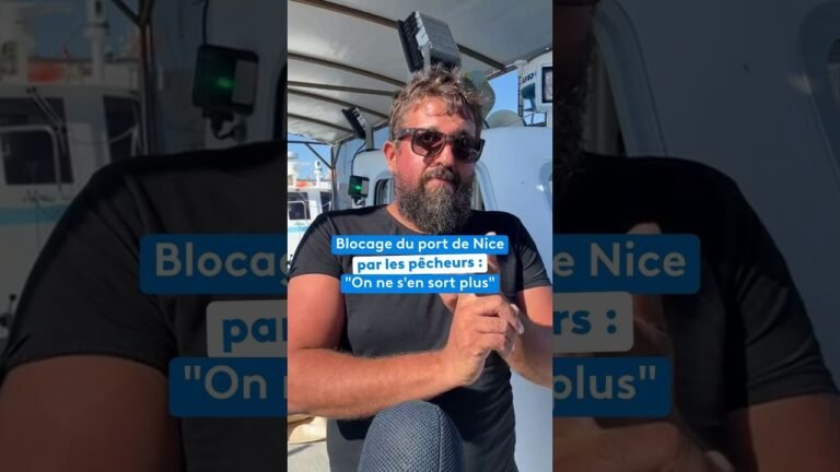 Blocage du port de Nice par les pêcheurs : « On ne s&rsquo;en sort plus »