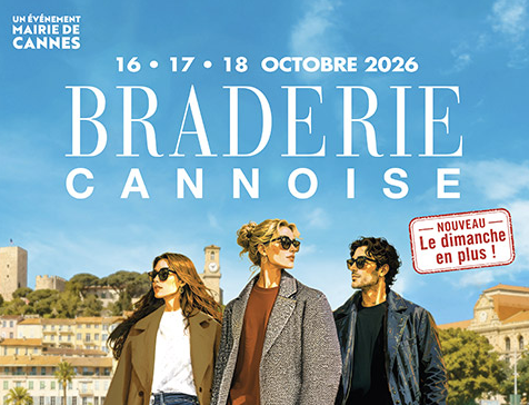 Cannes : La 7e édition de la grande braderie d&rsquo;automne arrive