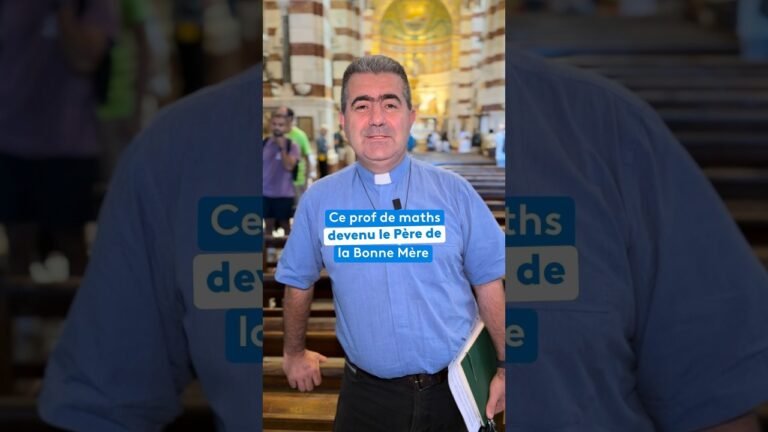 Ce prof de maths devenu le Père de la Bonne Mère