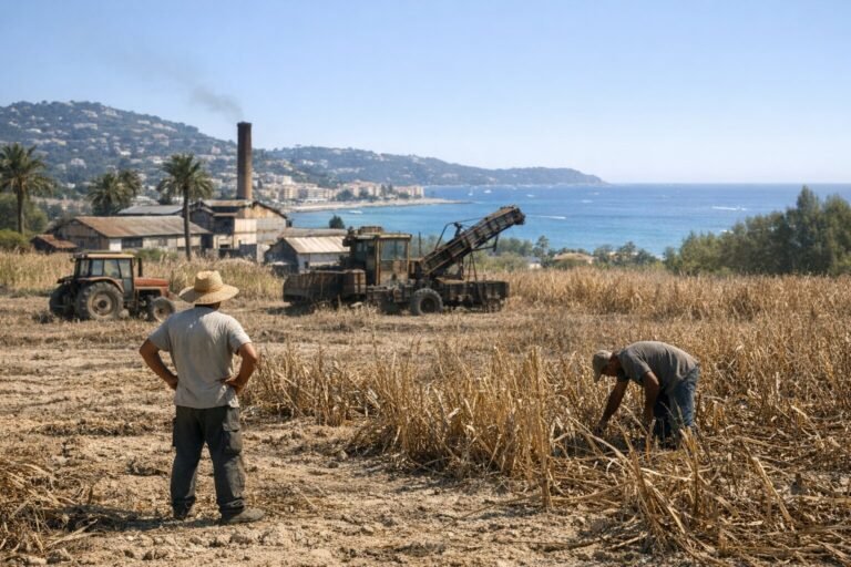 « C&rsquo;est la première fois que je vois ça en plus de vingt ans de métier » : en Guadeloupe, la sécheresse fait craindre le pire à l&rsquo;industrie sucrière
