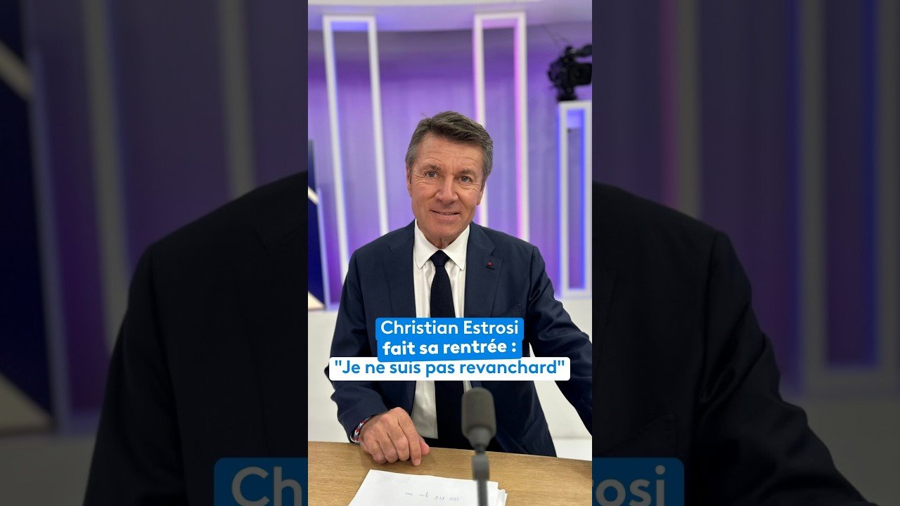 Christian Estrosi fait sa rentrée : « Je ne suis pas revanchard »