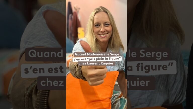 #CONFIDENCES : Quand l&rsquo;humoriste Mademoiselle Serge s&rsquo;en est pris plein la tête chez Laurent Ruquier