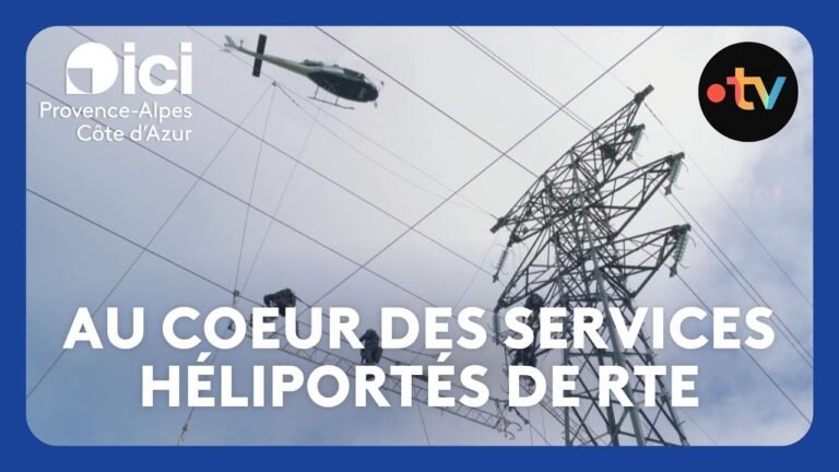 Dans les coulisses des travaux héliportés RTE après la canicule et les incendies