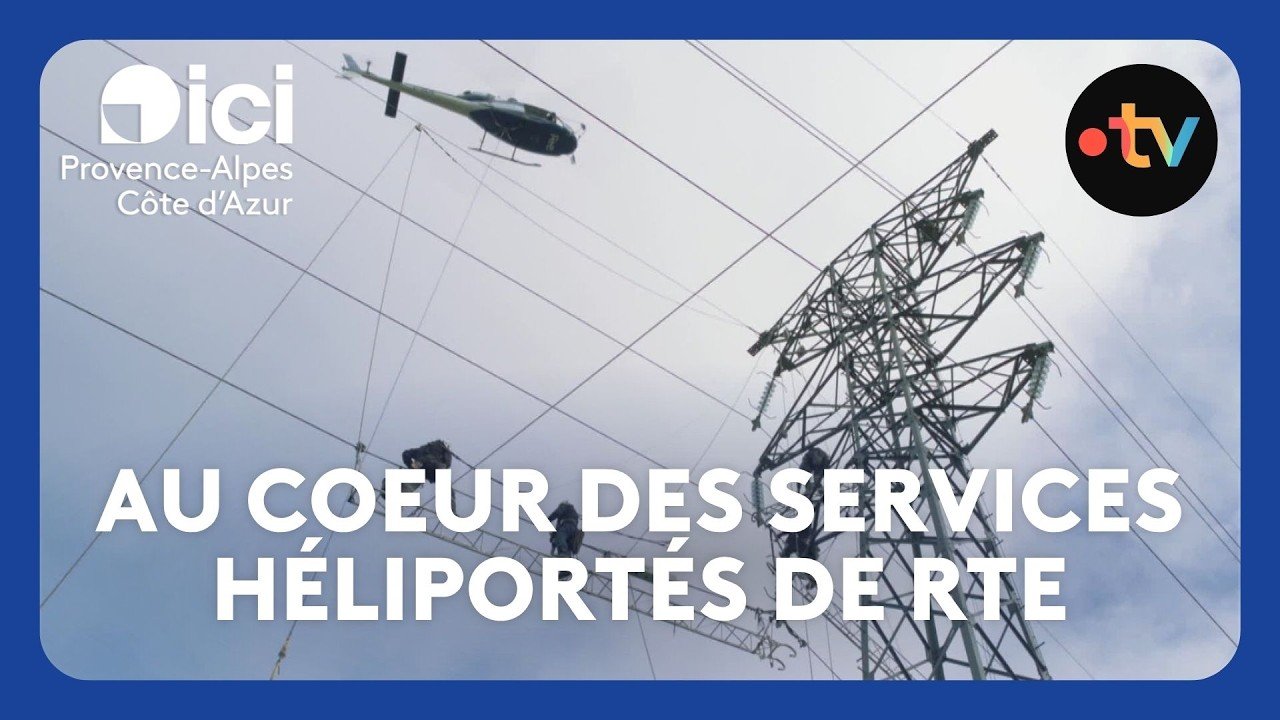 Dans les coulisses des travaux héliportés RTE après la canicule et les incendies