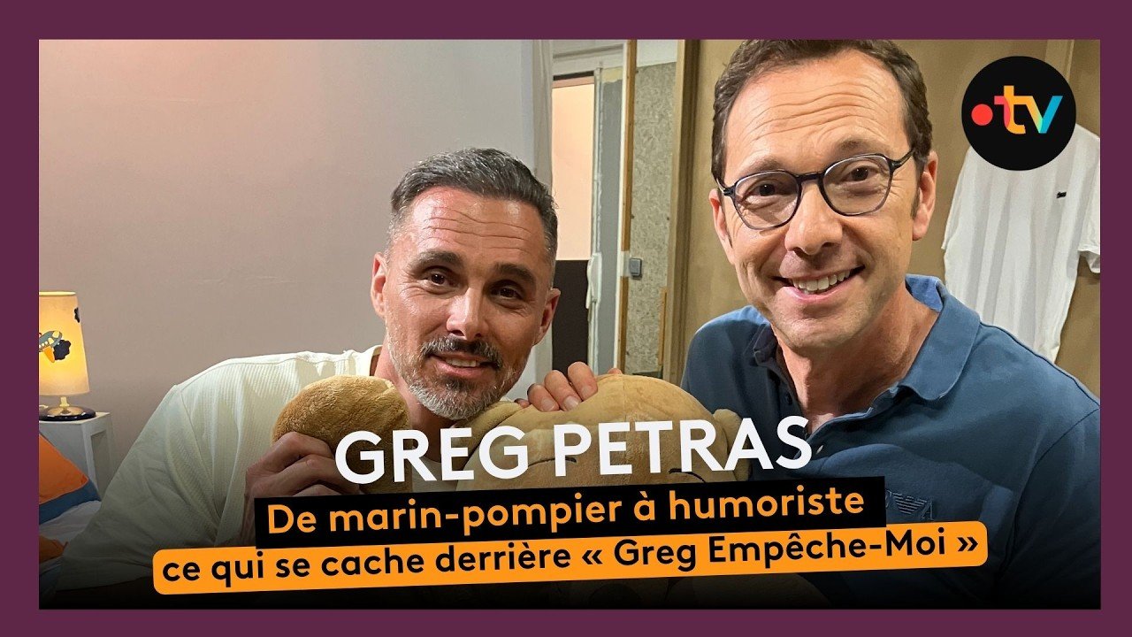 De marin-pompier à humoriste : le parcours surprenant de Greg Petras alias « Greg Empêche-moi »