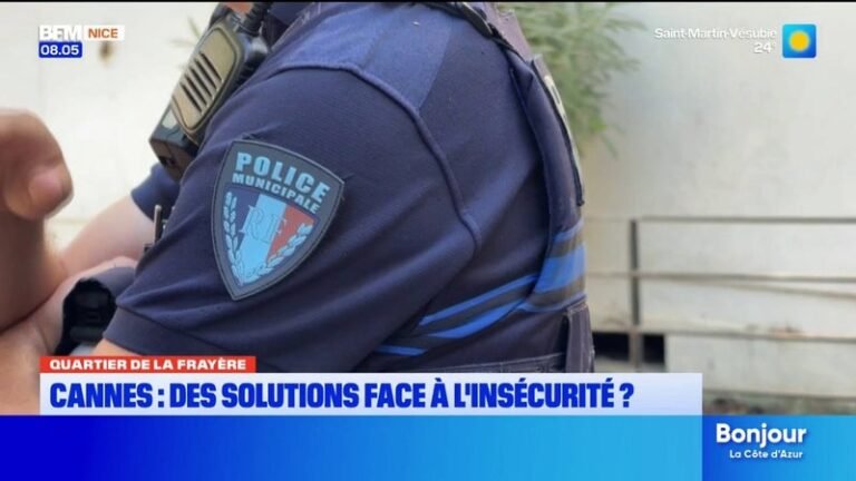 Des solutions face à l&rsquo;insécurité dans le quartier de la Frayère à Cannes
