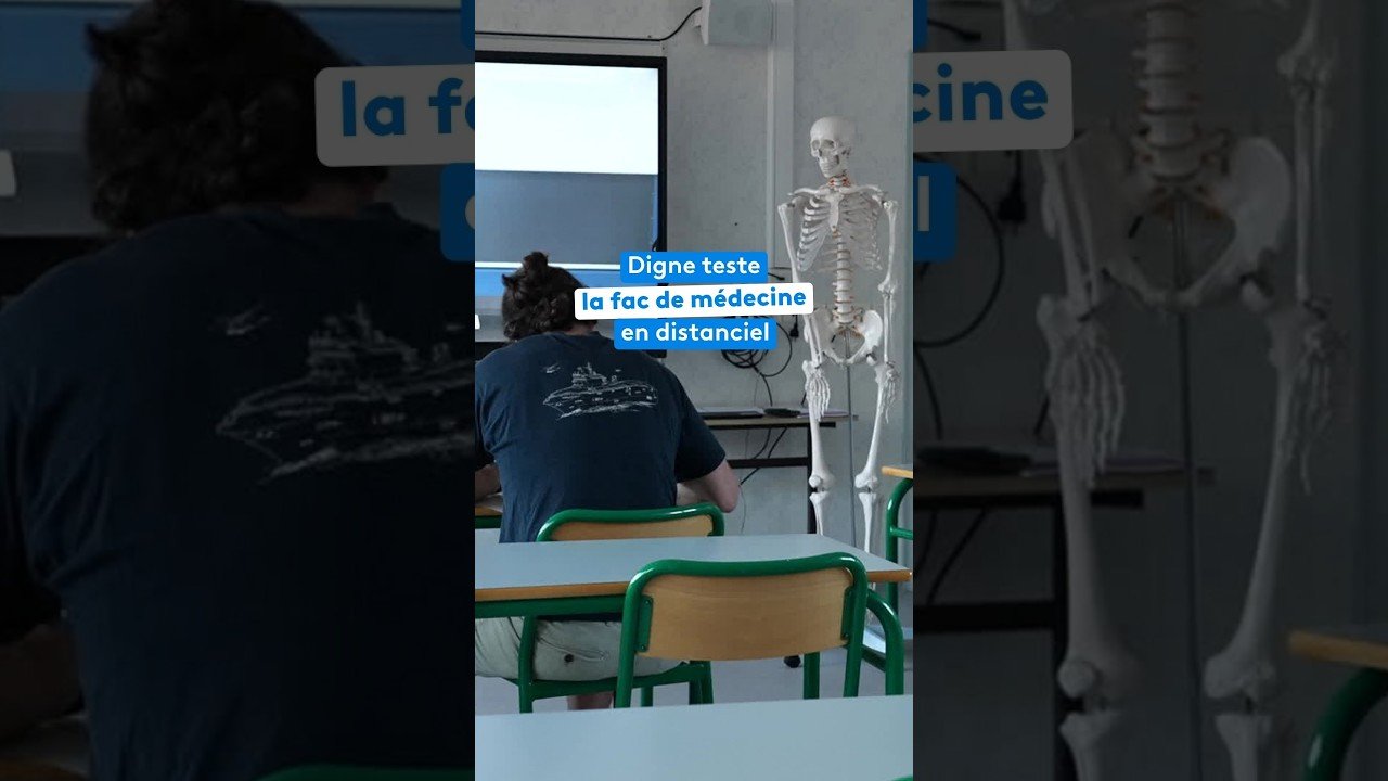 Digne-les-Bains teste la fac de médecine en distanciel