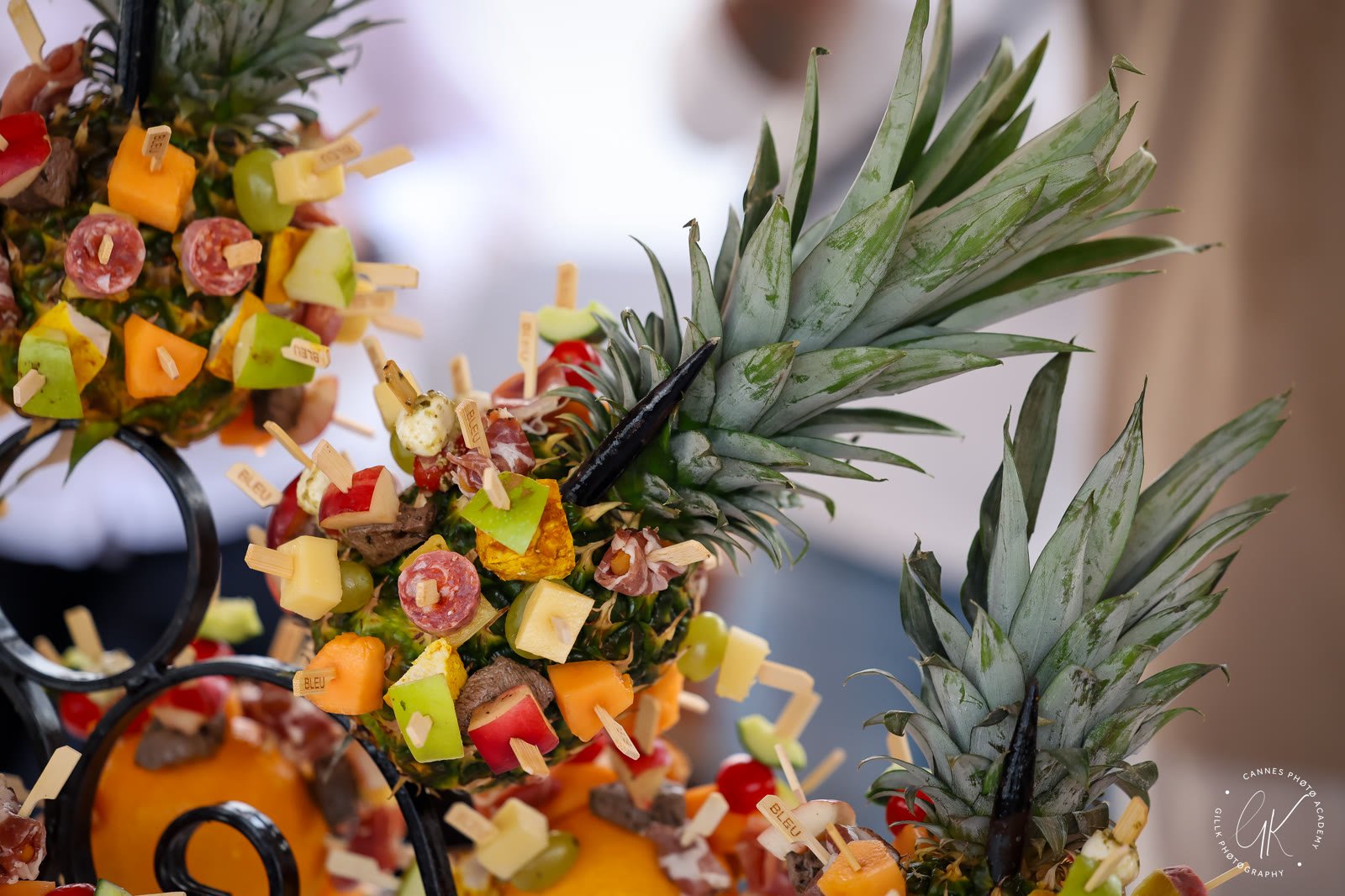 Pièces du cocktail dînatoire à bord de l'O'Remington