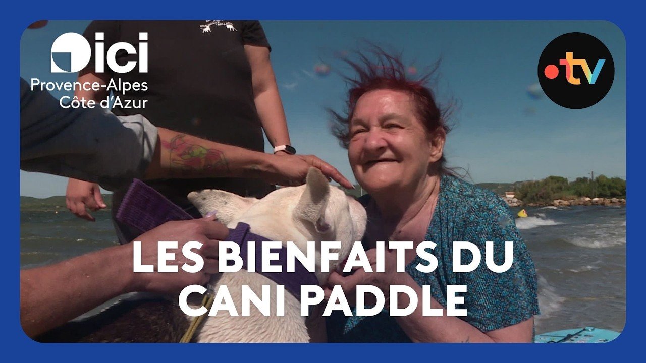Du cani-paddle proposé à des résidents d&rsquo;un EHPAD