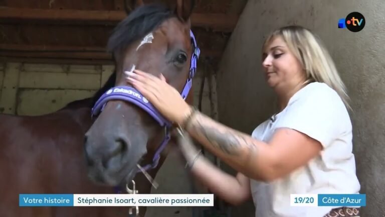 Elle consacre sa vie à l&rsquo;équitation : depuis l&rsquo;âge de 5 ans, Stéphanie est une cavalière passionnée