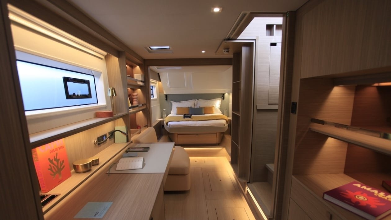 EN IMAGES. Cannes Yachting Festival. Lagoon 47, Aquila 45, FP 55 : visite à bord des catamarans présentés en 2