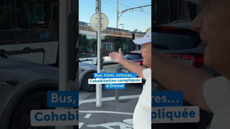 🚦 Carrefour saturé à Dromel : la galère quotidienne des automobilistes, des bus et du tramway
