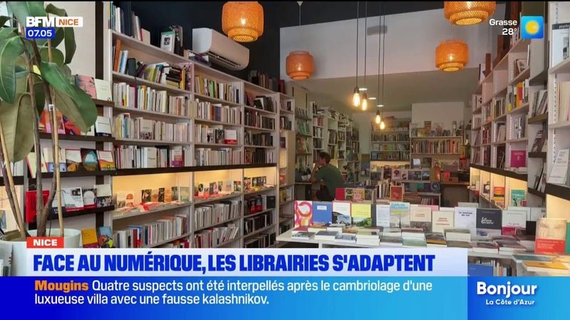 Face au numérique, les librairies s&rsquo;adaptent à Nice