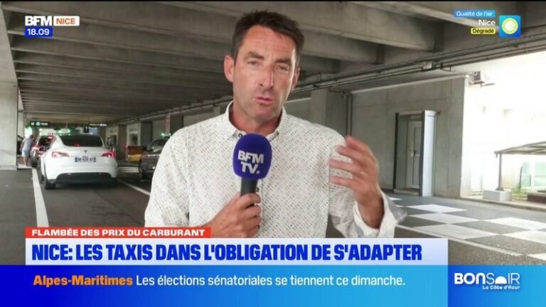 Flambée des prix du carburant – Nice, des taxis dans l’obligation de s’adapter