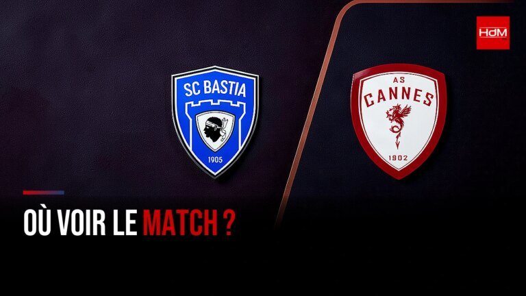 Football | Bastia – Cannes : Chaîne, streaming, où voir le match et à quelle heure en France ?