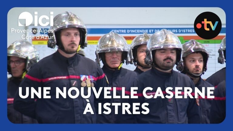 Inauguration d&rsquo;une nouvelle caserne de pompiers à Istres