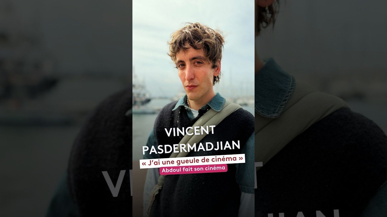 « J’ai une gueule de cinéma » Abdoul rencontre l’acteur marseillais Vincent Pasdermadjian !  #cinema