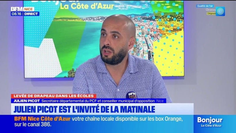Julien Picot réagit à l&rsquo;annonce d&rsquo;Éric Ciotti concernant les drapeaux tricolores dans les écoles
