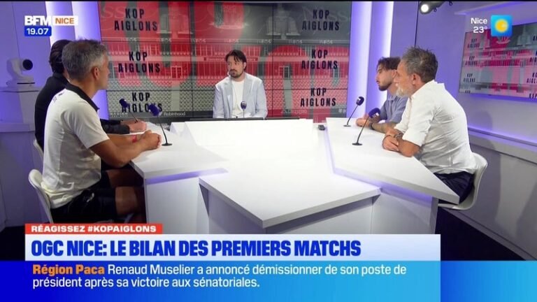 Kop Aiglons du lundi 28 septembre – OGC Nice : le bilan des premiers matchs