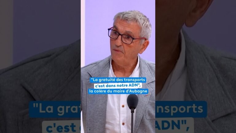 « La gratuité des transports, c&rsquo;est dans notre ADN », la colère du maire d&rsquo;Aubagne