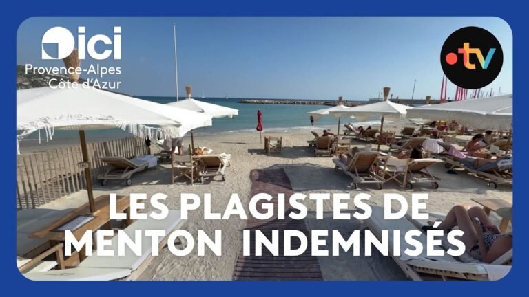La mairie de Menton propose d&rsquo;indemniser les plagistes