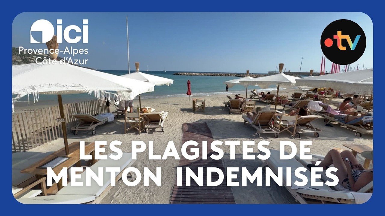 La mairie de Menton propose d&rsquo;indemniser les plagistes