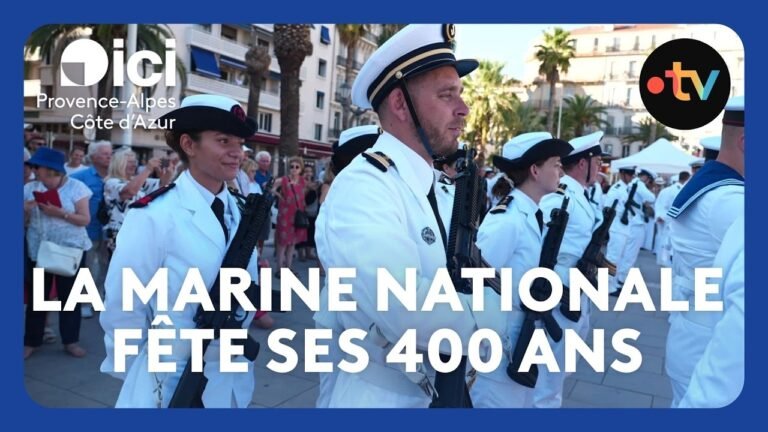 La Marine nationale fête ses 400 ans à Toulon