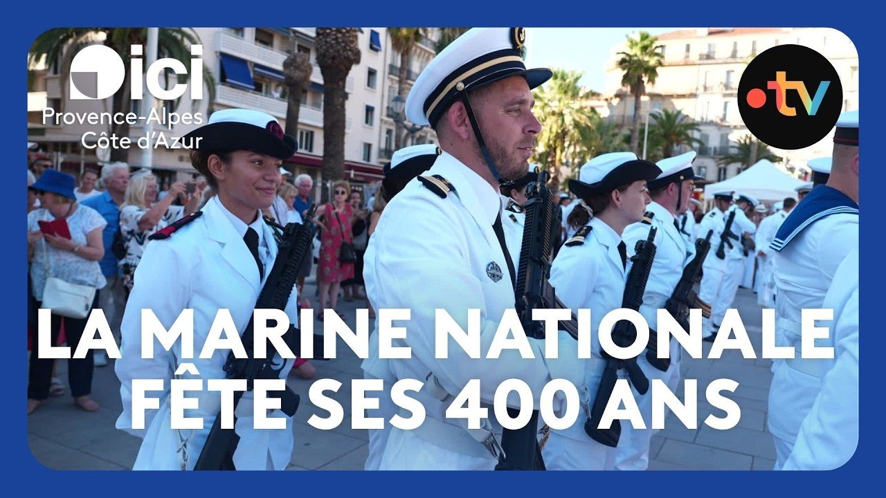 La Marine nationale fête ses 400 ans à Toulon