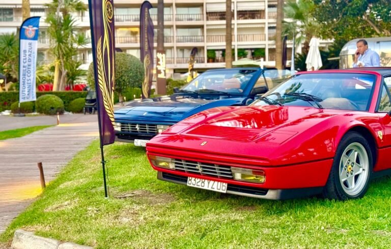 La pelouse de cet hôtel de Cannes accueille un grand concours d&rsquo;élégance automobile ce dimanche