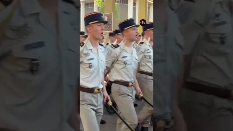 La rentrée des écoles militaires à Draguignan