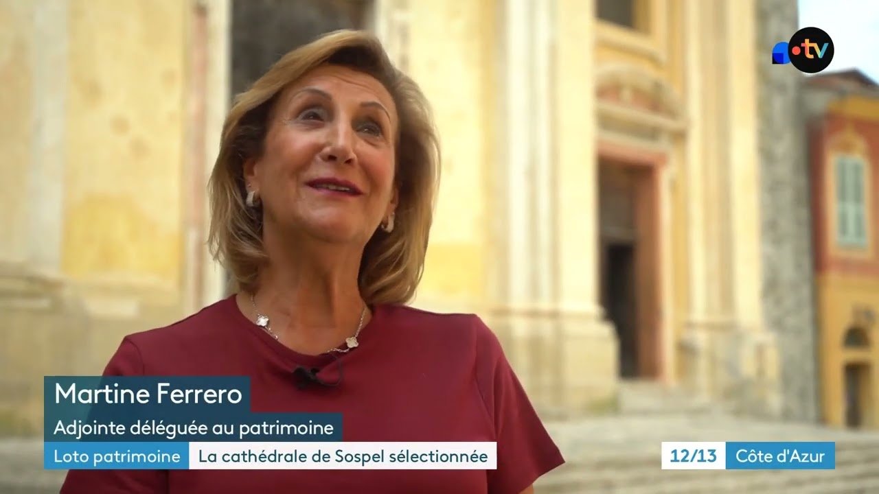 La superbe cathédrale Saint-Michel de Sospel retenue pour le loto du patrimoine