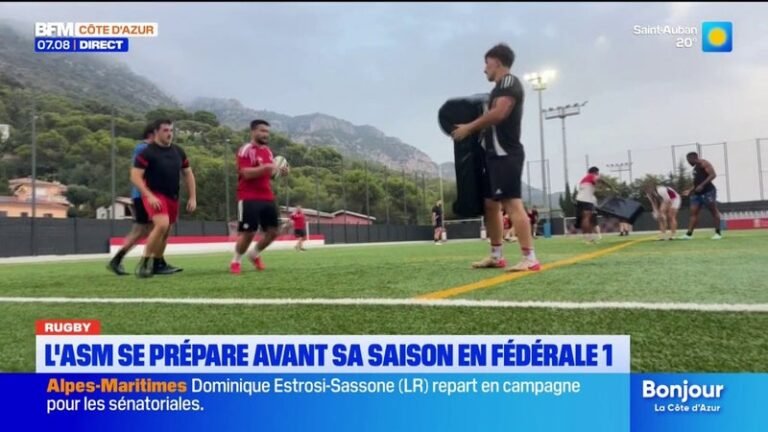 L&rsquo;AS Monaco Rugby se prépare avant sa saison en Fédérale 1