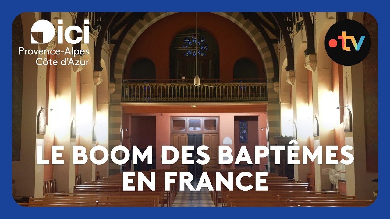 Le boom des baptêmes en France