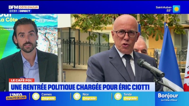 Le Café Pol&rsquo; : une rentrée politique chargée pour Éric Ciotti