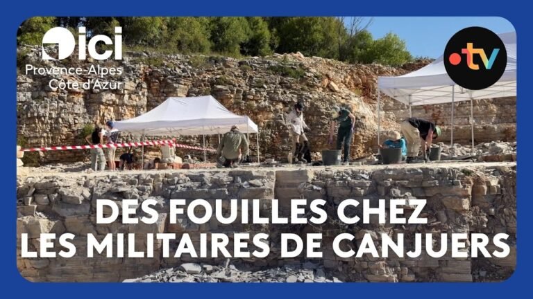 Le camp militaire de Canjuers dans le Var cache des trésors archéologiques