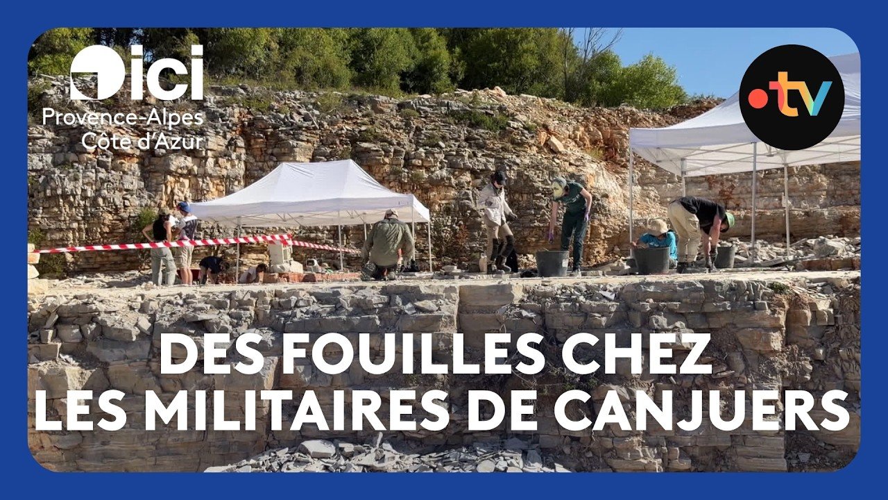Le camp militaire de Canjuers dans le Var cache des trésors archéologiques